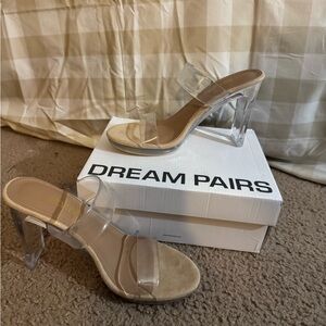 Dream Pairs Transparent Heels